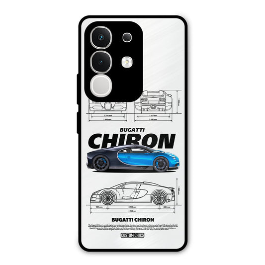 Blue Chiron Vivo T4x Mobile Back Cover - Car&Bike PrintShield Case