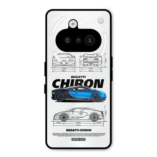 Blue Chiron Nothing Phone 3A Mobile Back Cover - Car&Bike PrintShield Case