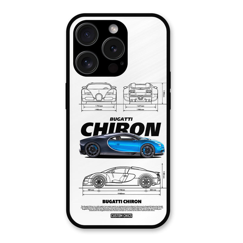Blue Chiron iPhone 15 Pro Max Mobile Back Cover - Car&Bike PrintShield Case