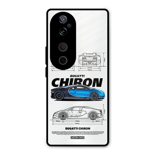 Blue Chiron Vivo V40 Mobile Back Cover - Car&Bike PrintShield Case
