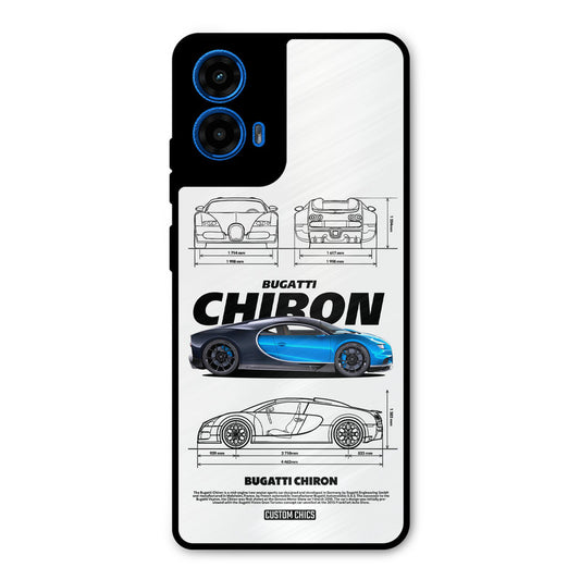 Blue Chiron Moto G45 Mobile Back Cover - Car&Bike PrintShield Case