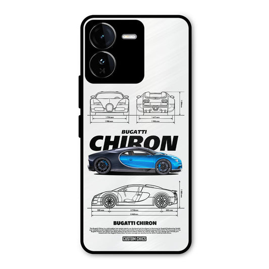 Blue Chiron iQOO Z9 Mobile Back Cover - Car&Bike PrintShield Case