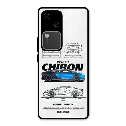 Blue Chiron Vivo V30 Mobile Back Cover - Car&Bike PrintShield Case