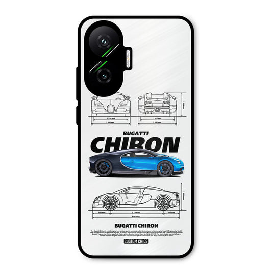 Blue Chiron Poco F7 5G Mobile Back Cover - Car&Bike PrintShield Case