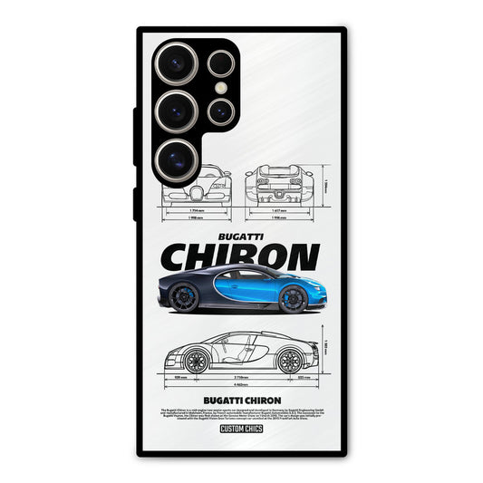Blue Chiron Samsung Galaxy S24 Ultra Mobile Back Cover - Car&Bike PrintShield Case