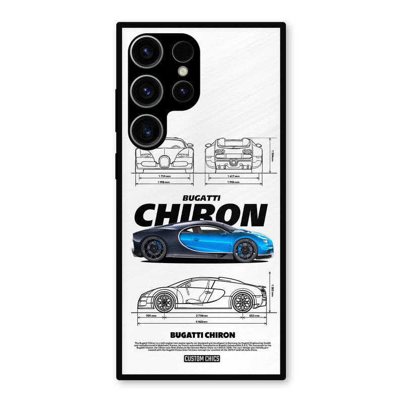 Blue Chiron Samsung Galaxy S23 Ultra Mobile Back Cover - Car&Bike PrintShield Case
