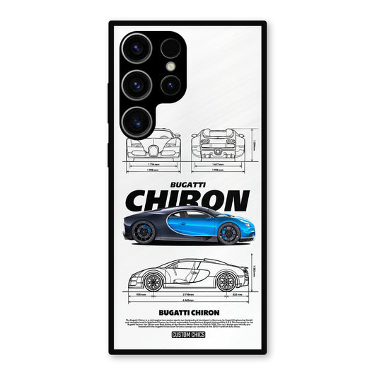 Blue Chiron Samsung Galaxy S23 Ultra Mobile Back Cover - Car&Bike PrintShield Case