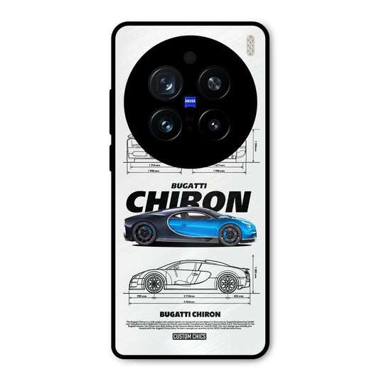 Blue Chiron Vivo X200 Pro Mobile Back Cover - Car&Bike PrintShield Case