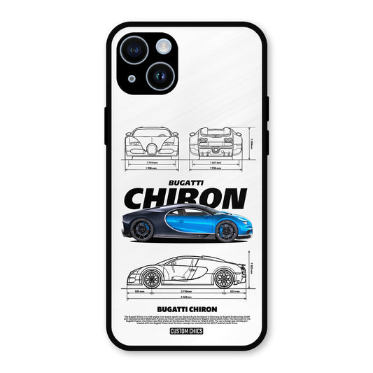 Blue Chiron iPhone 14 Mobile Back Cover - Car&Bike PrintShield Case