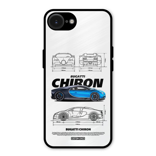 Blue Chiron iPhone 16e Mobile Back Cover - Car&Bike PrintShield Case