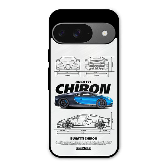 Blue Chiron Google Pixel 9 Mobile Back Cover - Car&Bike PrintShield Case