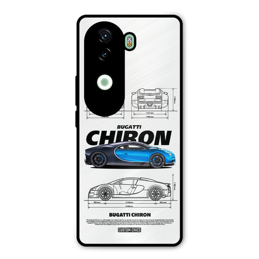 Blue Chiron Vivo V40e Mobile Back Cover - Car&Bike PrintShield Case