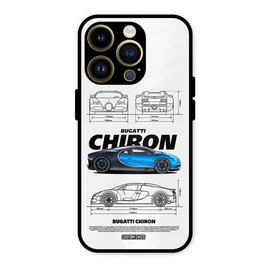 Blue Chiron iPhone 14 Pro Mobile Back Cover - Car&Bike PrintShield Case