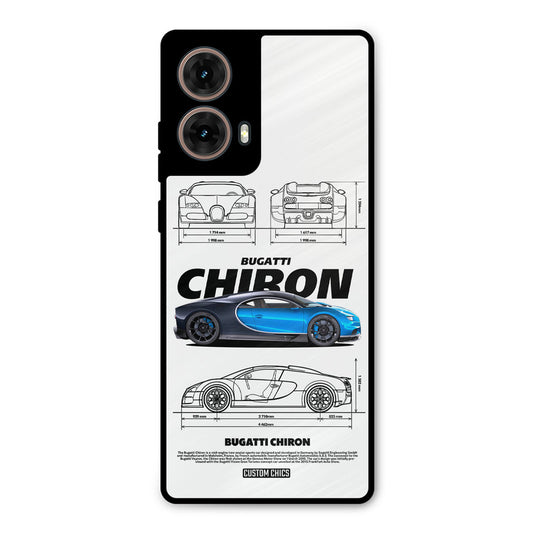Blue Chiron Moto G85 Mobile Back Cover - Car&Bike PrintShield Case