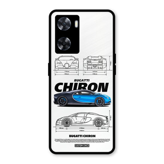Blue Chiron Oppo A57 2022 Mobile Back Cover - Car&Bike PrintShield Case