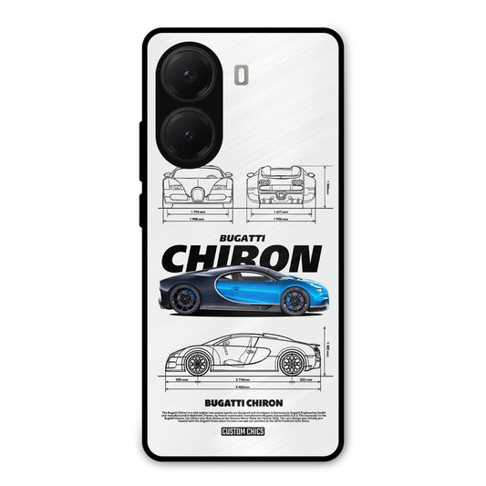 Blue Chiron Poco X7 Pro Mobile Back Cover - Car&Bike PrintShield Case