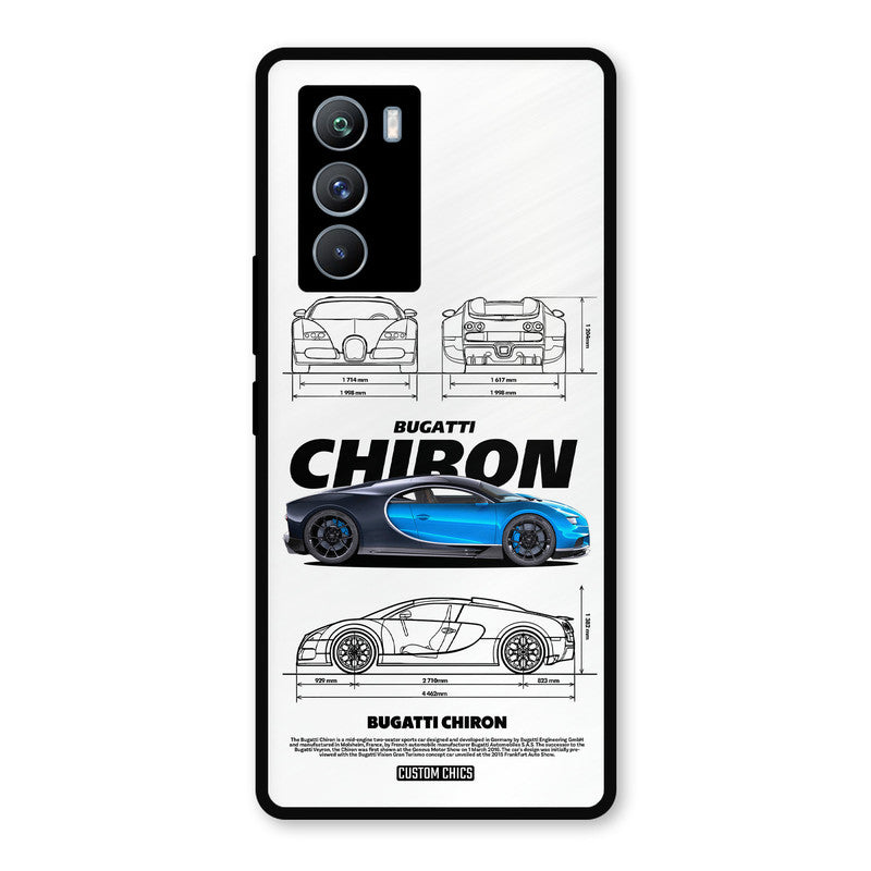 Blue Chiron iQOO 9SE Mobile Back Cover - Car&Bike PrintShield Case