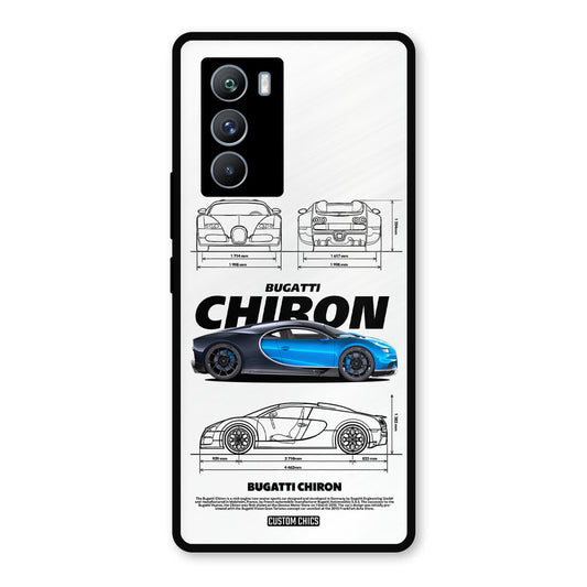 Blue Chiron iQOO 9SE Mobile Back Cover - Car&Bike PrintShield Case