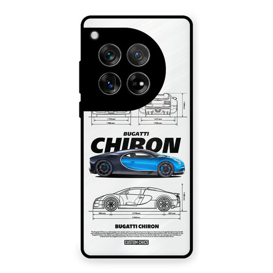 Blue Chiron OnePlus 12 Mobile Back Cover - Car&Bike PrintShield Case