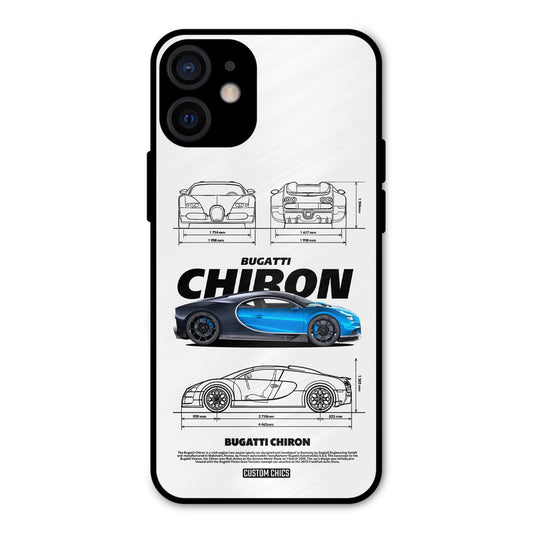 Blue Chiron iPhone 12 Mini Mobile Back Cover - Car&Bike PrintShield Case