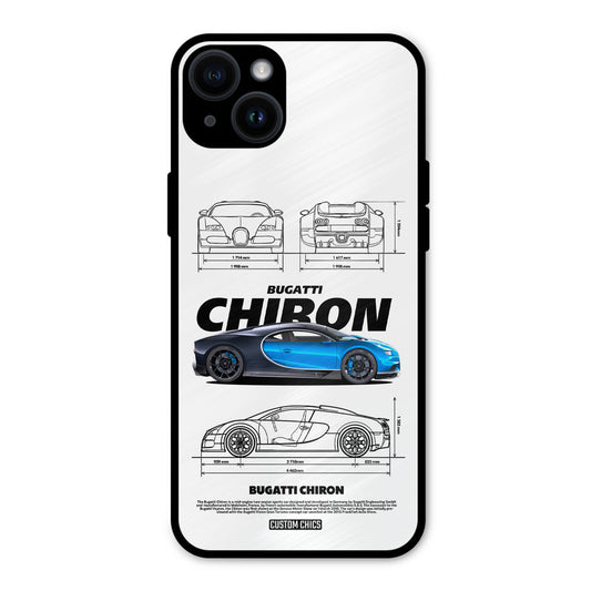 Blue Chiron iPhone 14 Plus Mobile Back Cover - Car&Bike PrintShield Case