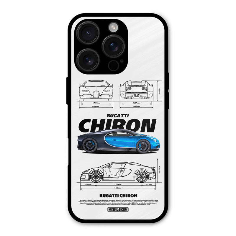 Blue Chiron iPhone 16 Pro Max Mobile Back Cover - Car&Bike PrintShield Case