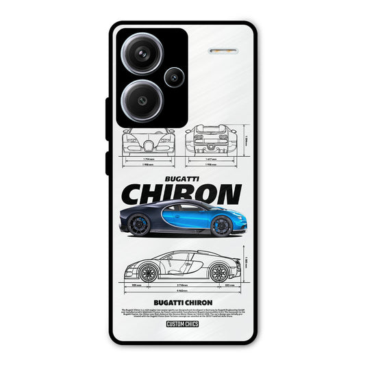 Blue Chiron Redmi Note 13 Pro Plus Mobile Back Cover - Car&Bike PrintShield Case