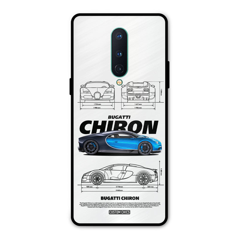 Blue Chiron Oneplus 8 Mobile Back Cover - Car&Bike PrintShield Case