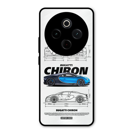 Blue Chiron Vivo T4 Mobile Back Cover - Car&Bike PrintShield Case