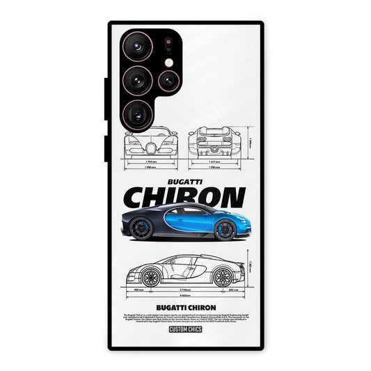 Blue Chiron Samsung Galaxy S22 Ultra Mobile Back Cover - Car&Bike PrintShield Case