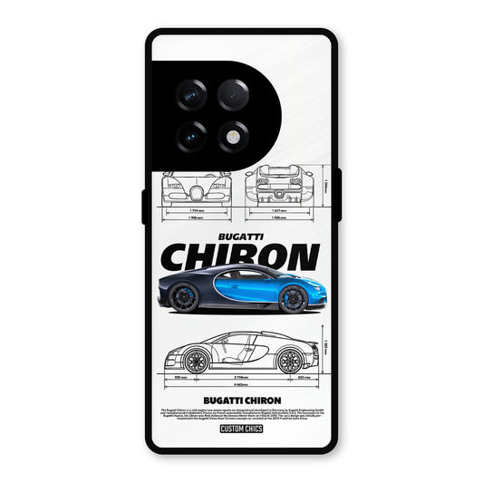Blue Chiron OnePlus 11R Mobile Back Cover - Car&Bike PrintShield Case