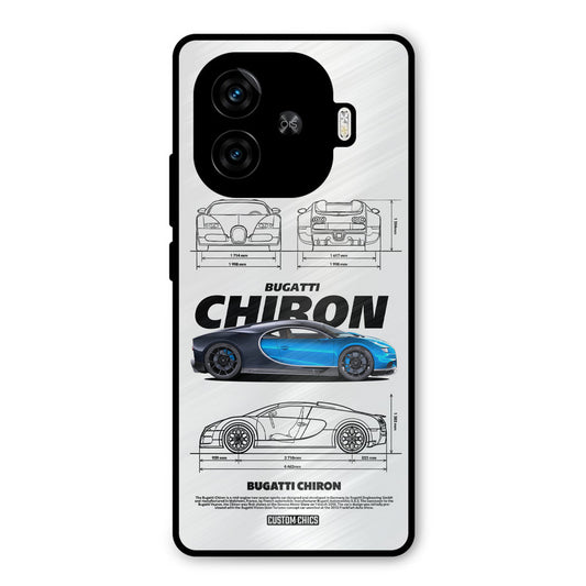 Blue Chiron iQoo Z9 Turbo Mobile Back Cover - Car&Bike PrintShield Case