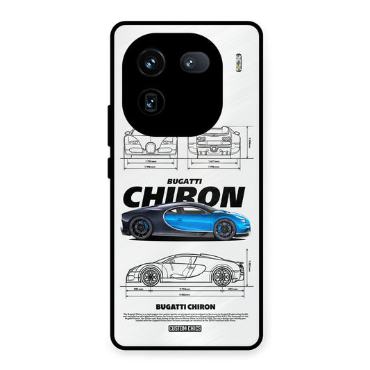 Blue Chiron iQOO 12 Mobile Back Cover - Car&Bike PrintShield Case