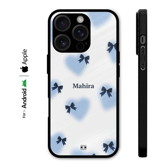 Blue Heart Ribbons Case – Premium PrintShield Mobile Cover