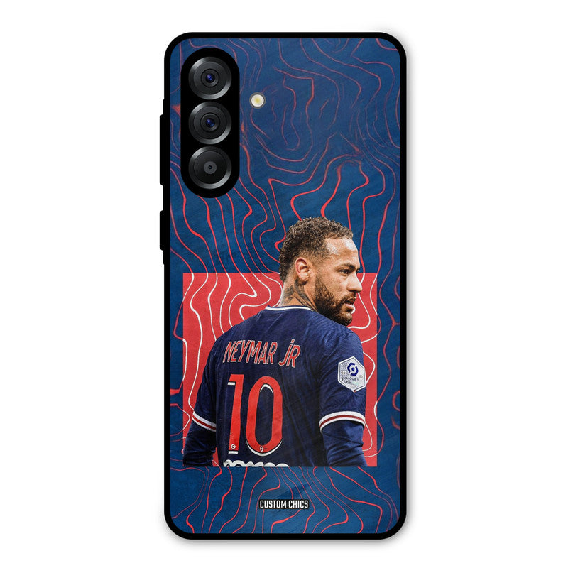Blue Neymar Samsung Galaxy A36 Mobile Back Cover - Sports PrintShield Case