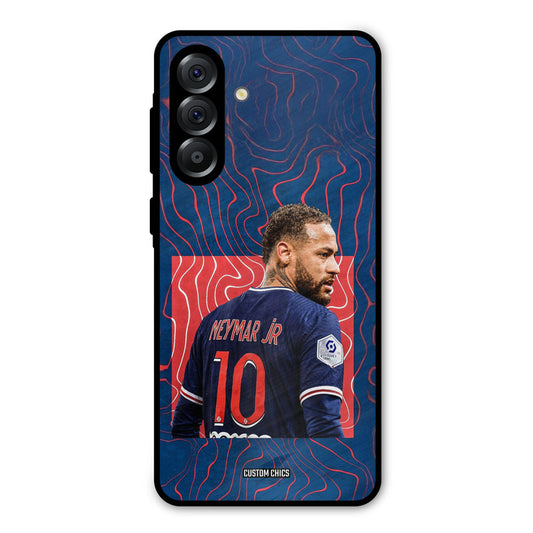 Blue Neymar Samsung Galaxy A36 Mobile Back Cover - Sports PrintShield Case