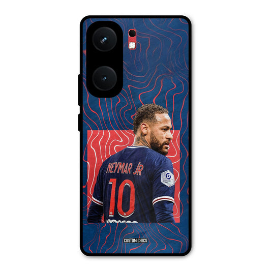 Blue Neymar iQOO Neo 9 Pro Mobile Back Cover - Sports PrintShield Case