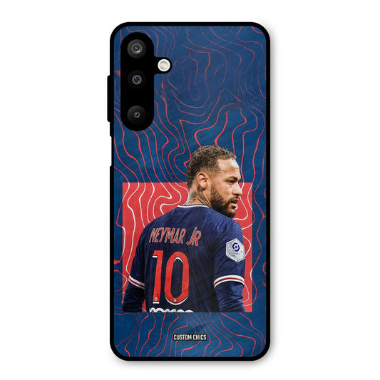 Blue Neymar Samsung Galaxy M16 Mobile Back Cover - Sports PrintShield Case