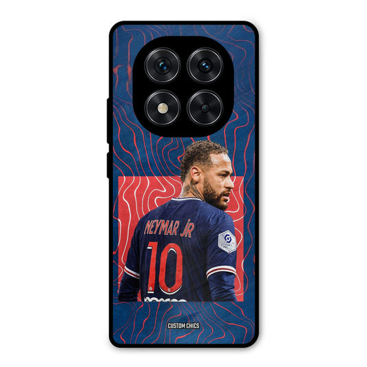 Blue Neymar Redmi Note 14 Pro Mobile Back Cover - Sports PrintShield Case