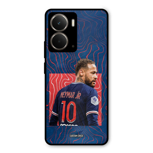Blue Neymar Realme P3 Mobile Back Cover - Sports PrintShield Case
