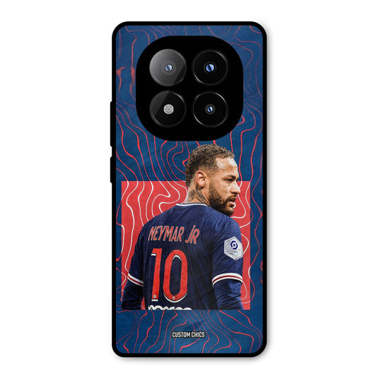 Blue Neymar Redmi Note 14 Pro Plus 5G Mobile Back Cover - Sports PrintShield Case