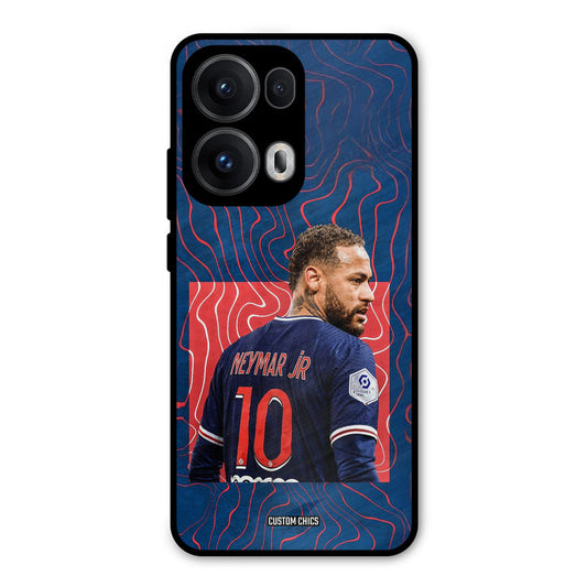 Blue Neymar Oppo Reno 13 Pro 5G Mobile Back Cover - Sports PrintShield Case