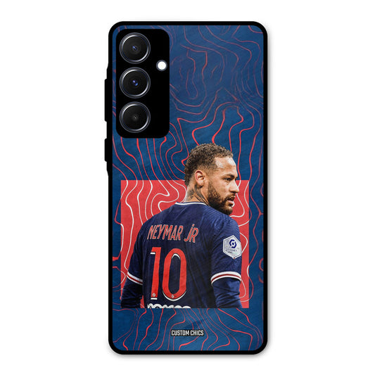 Blue Neymar Samsung Galaxy A55 5G Mobile Back Cover - Sports PrintShield Case