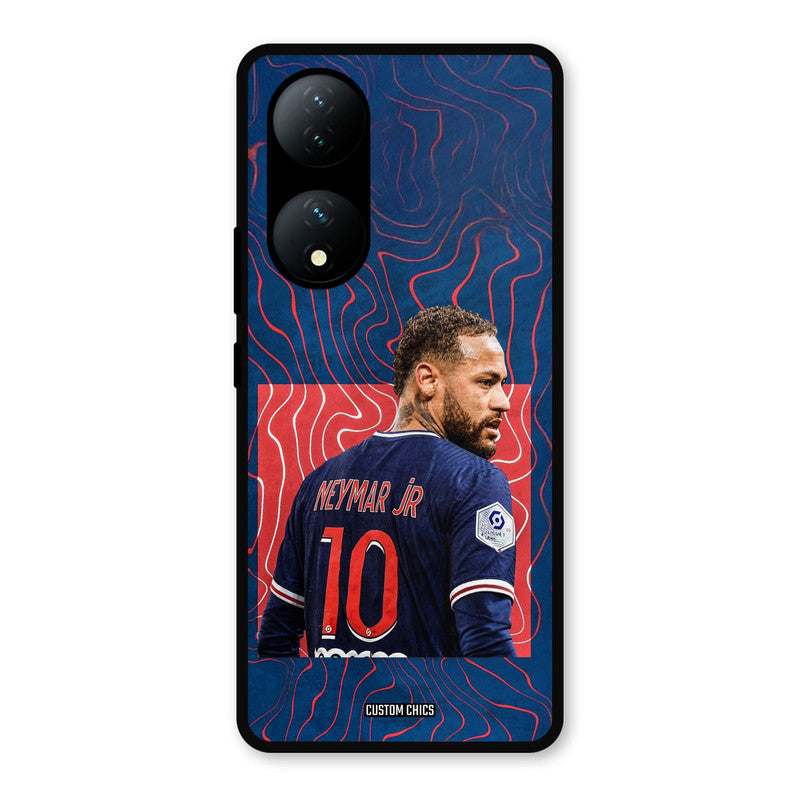 Blue Neymar Vivo Y100 Mobile Back Cover - Sports PrintShield Case