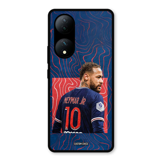 Blue Neymar Vivo Y100 Mobile Back Cover - Sports PrintShield Case