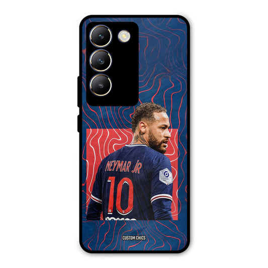 Blue Neymar Vivo Y200e Mobile Back Cover - Sports PrintShield Case