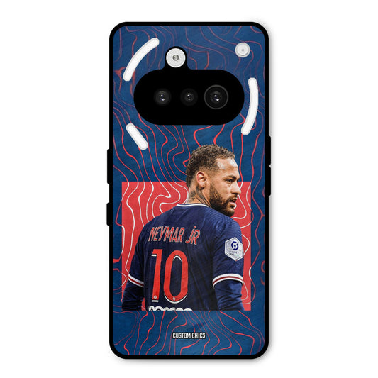 Blue Neymar Nothing Phone 3A Mobile Back Cover - Sports PrintShield Case