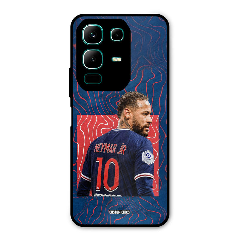 Blue Neymar Infinix Note 50x Mobile Back Cover - Sports PrintShield Case