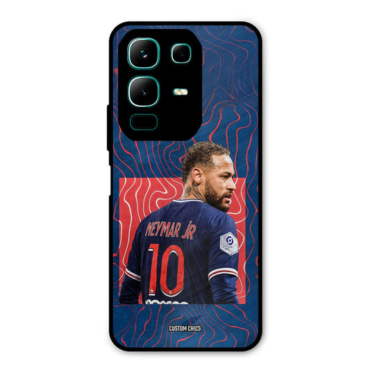 Blue Neymar Infinix Note 50x Mobile Back Cover - Sports PrintShield Case