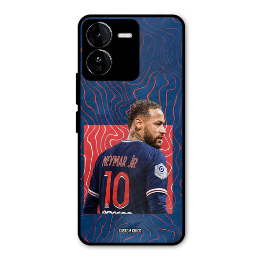 Blue Neymar iQOO Z9 Mobile Back Cover - Sports PrintShield Case